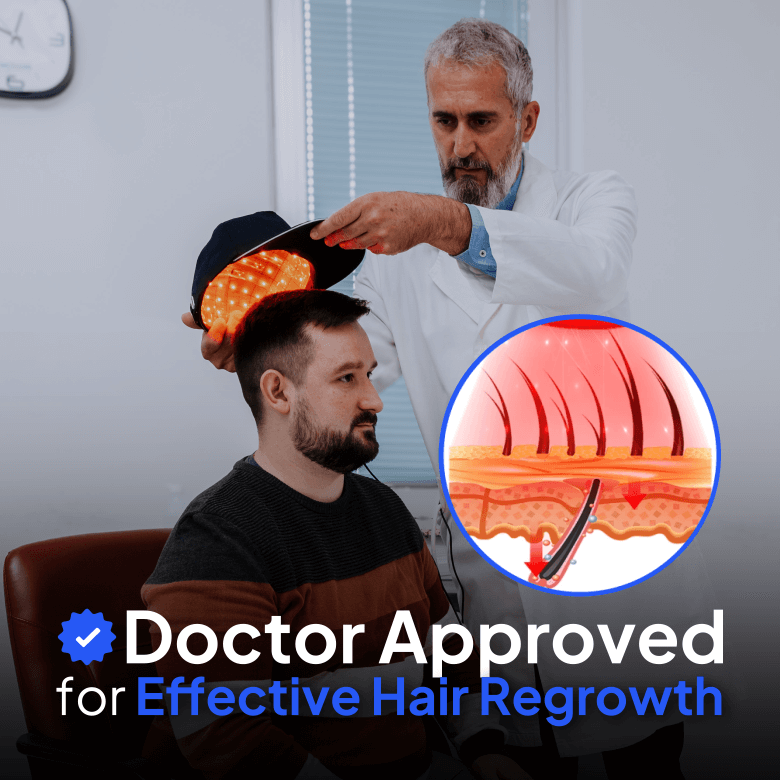 Lumi Cap Laser Haargroei Therapie Pet
