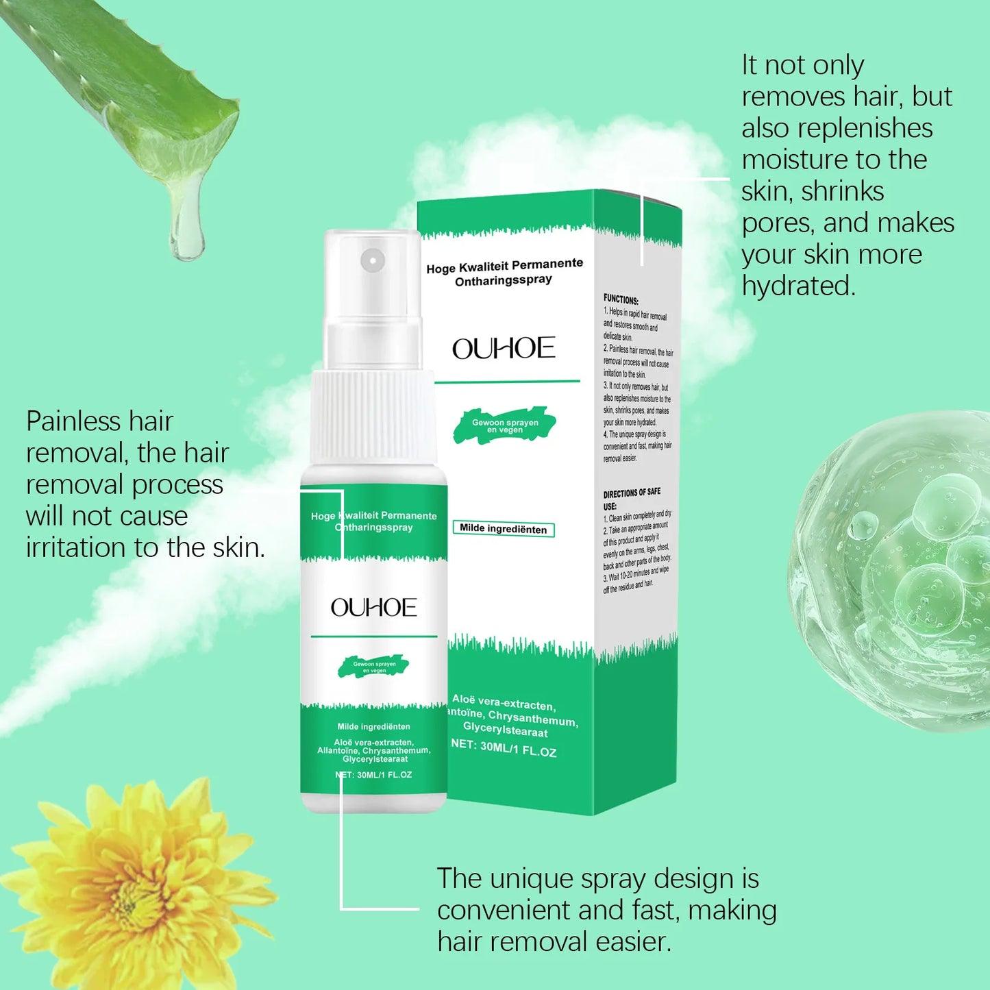HairGo Ontharing Spray